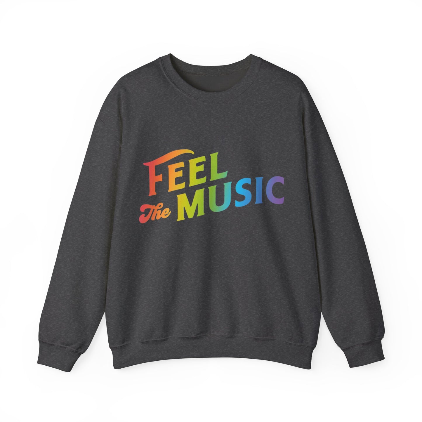 Feel the Music Unisex Crewneck Sweatshirt