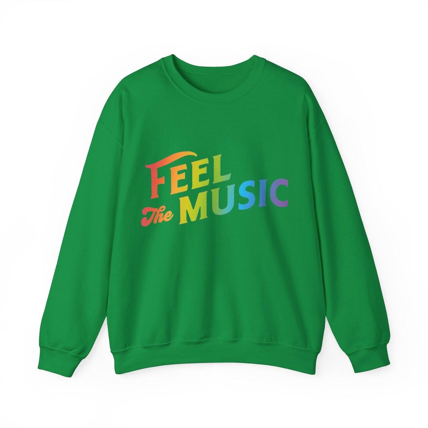 Feel the Music Unisex Crewneck Sweatshirt