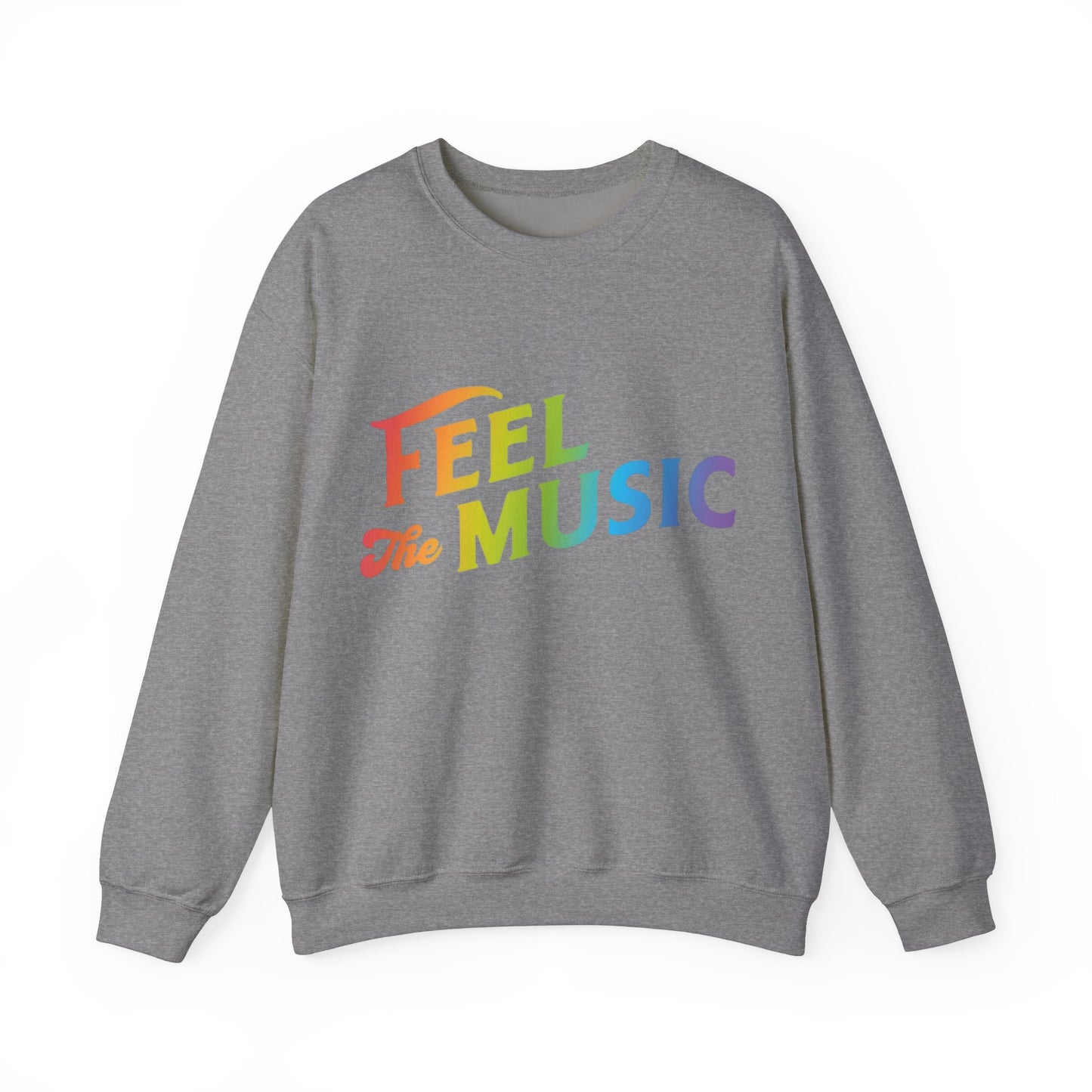 Feel the Music Unisex Crewneck Sweatshirt