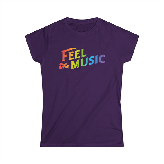 Feel the Music Women's Softstyle Tee