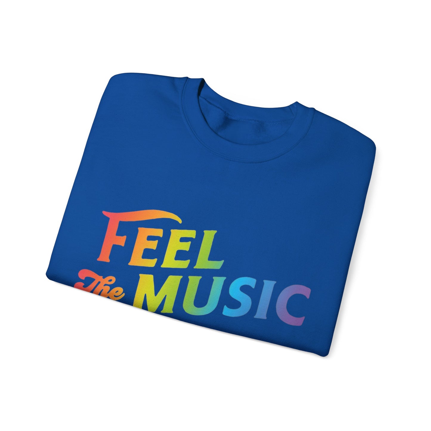 Feel the Music Unisex Crewneck Sweatshirt