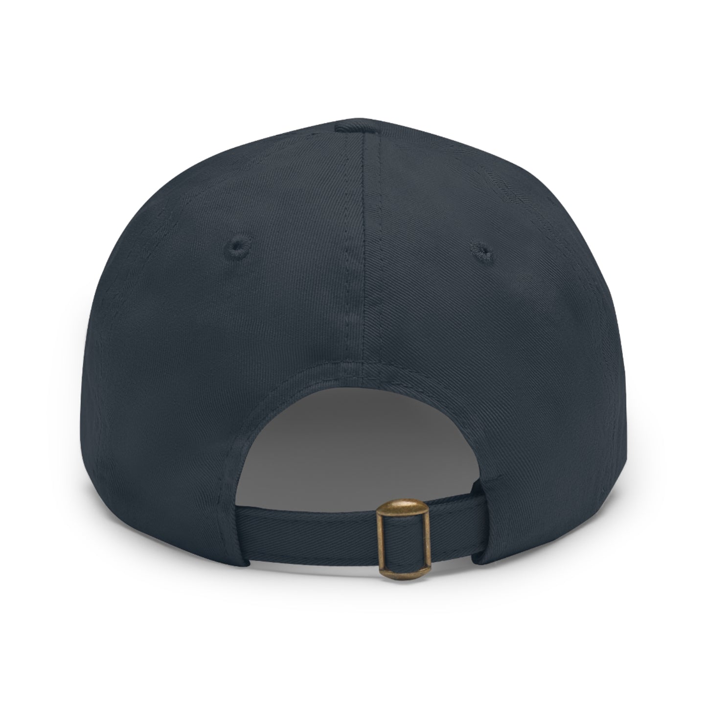 Feel the Music Dad Hat with Leather Patch (Round)
