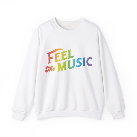 Feel the Music Unisex Crewneck Sweatshirt