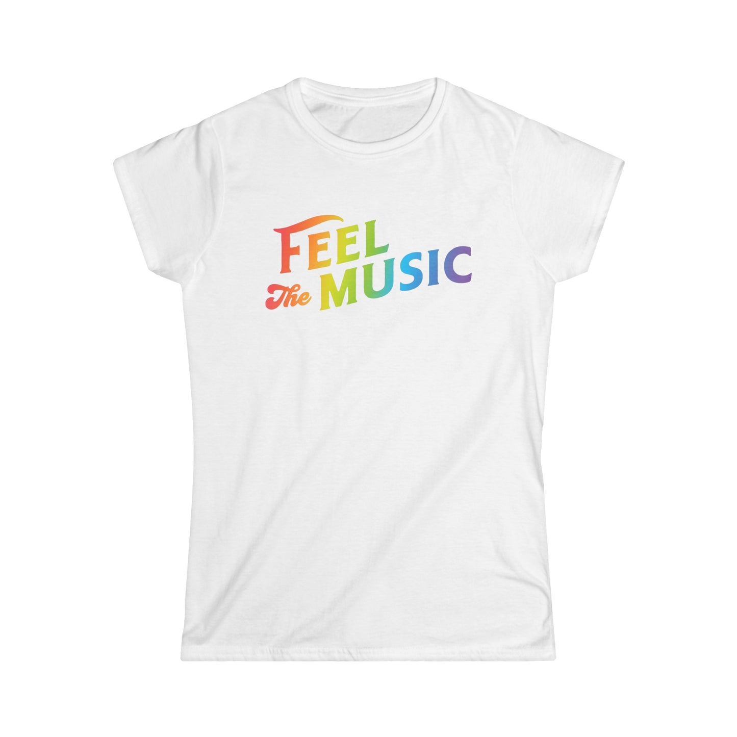 Feel the Music Women's Softstyle Tee