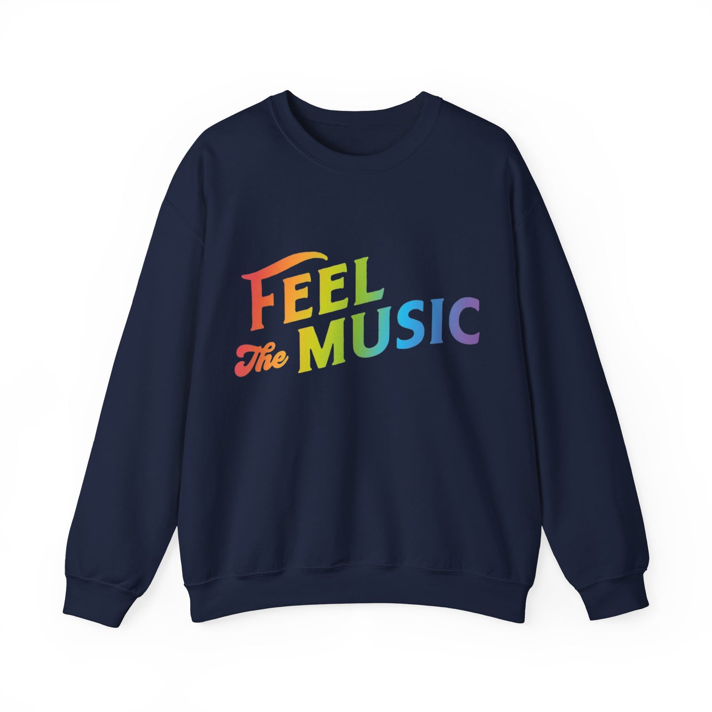 Feel the Music Unisex Crewneck Sweatshirt