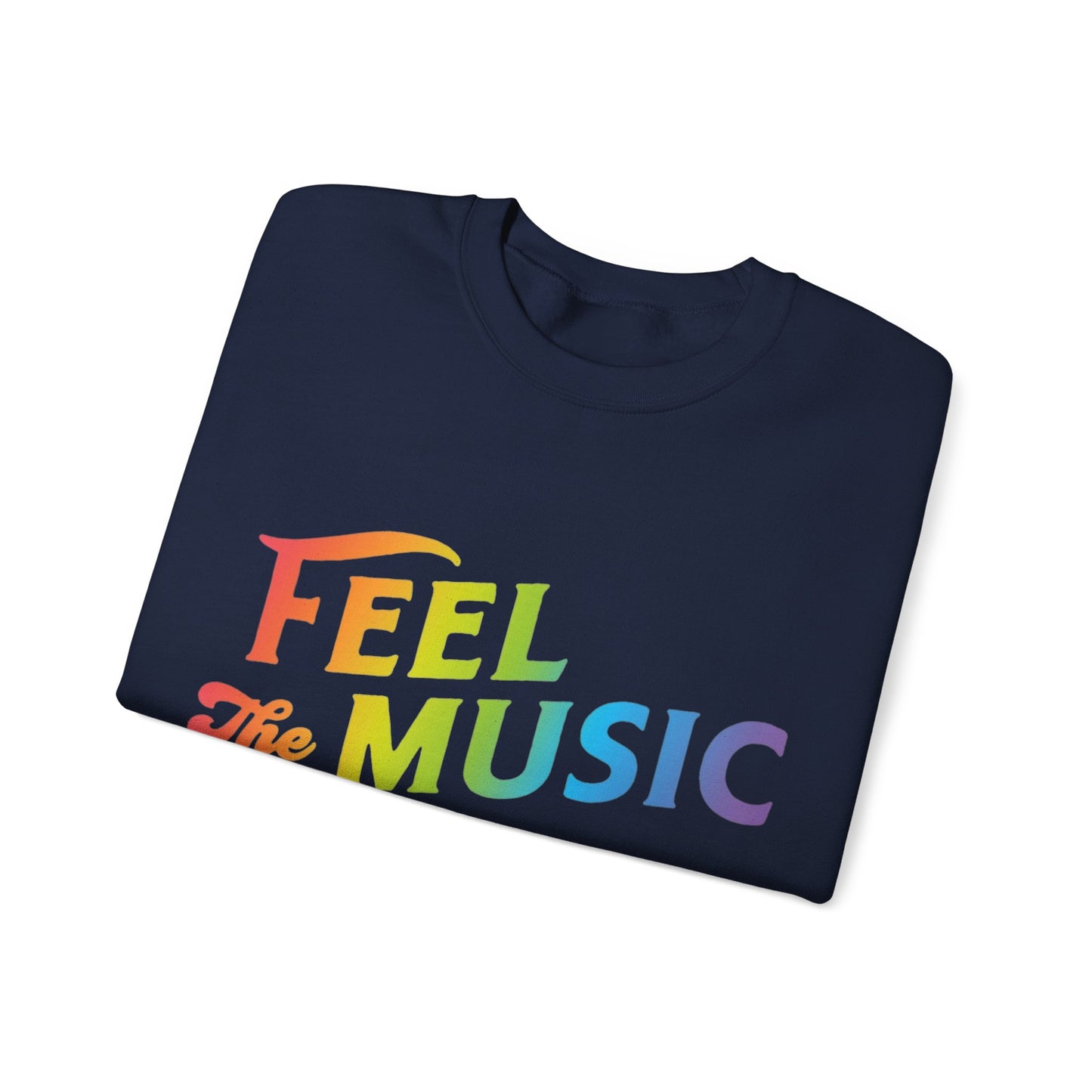 Feel the Music Unisex Crewneck Sweatshirt