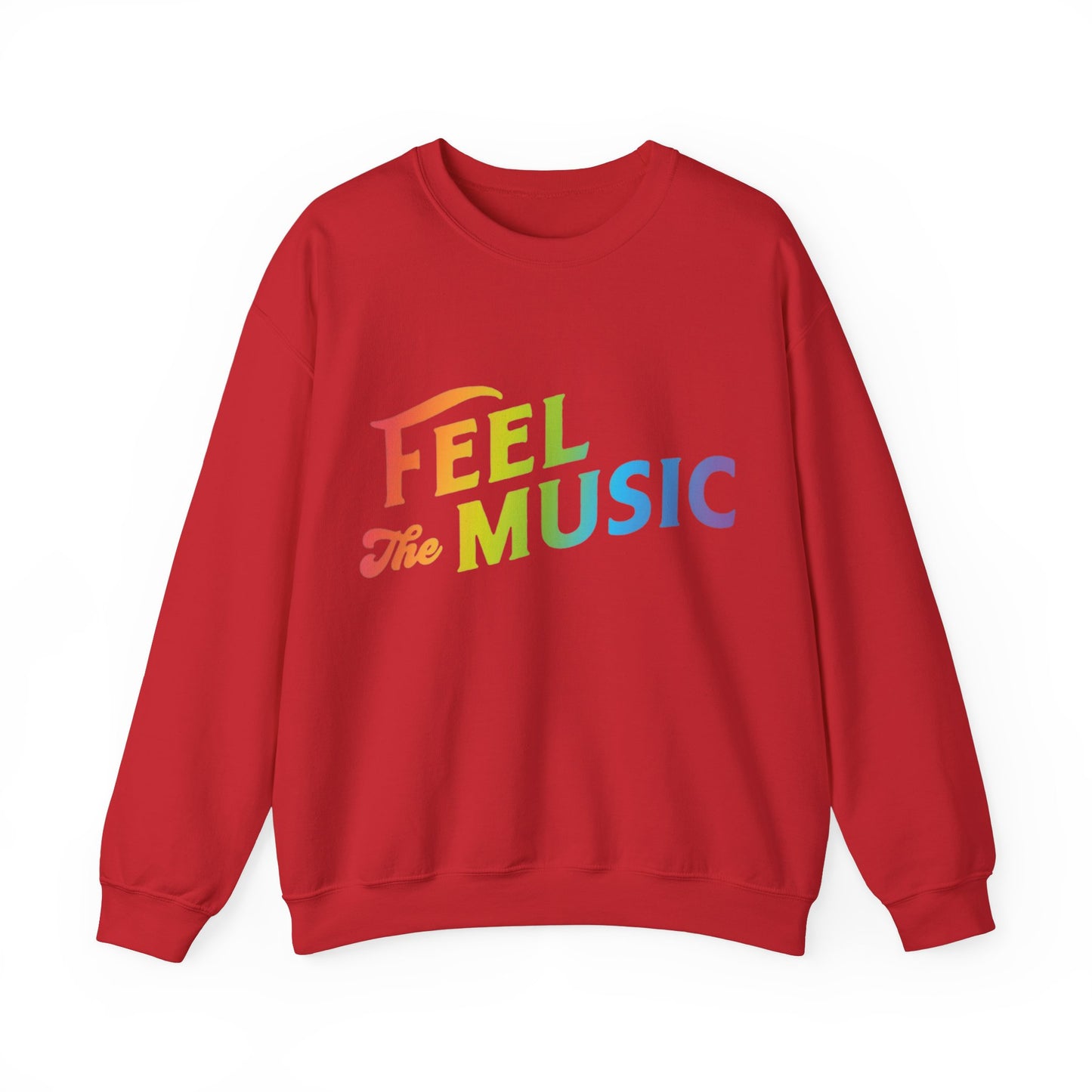 Feel the Music Unisex Crewneck Sweatshirt