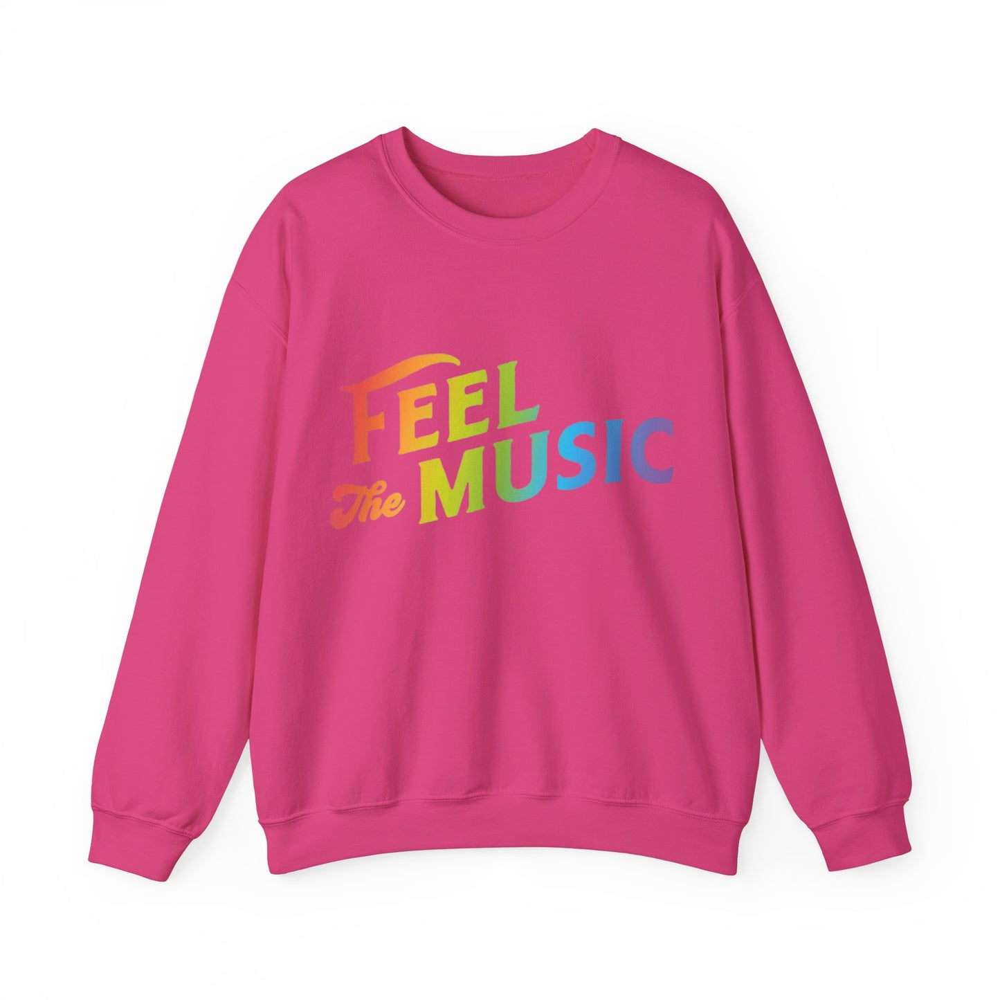 Feel the Music Unisex Crewneck Sweatshirt