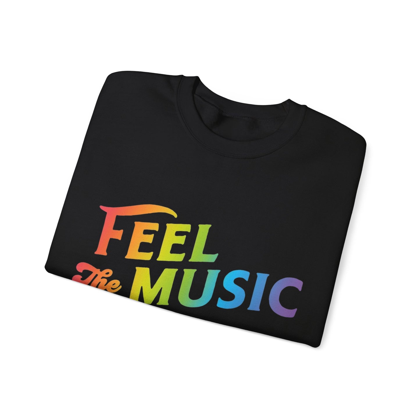 Feel the Music Unisex Crewneck Sweatshirt